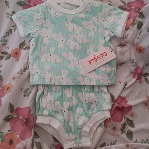 2 peice baby cat and jack outfit